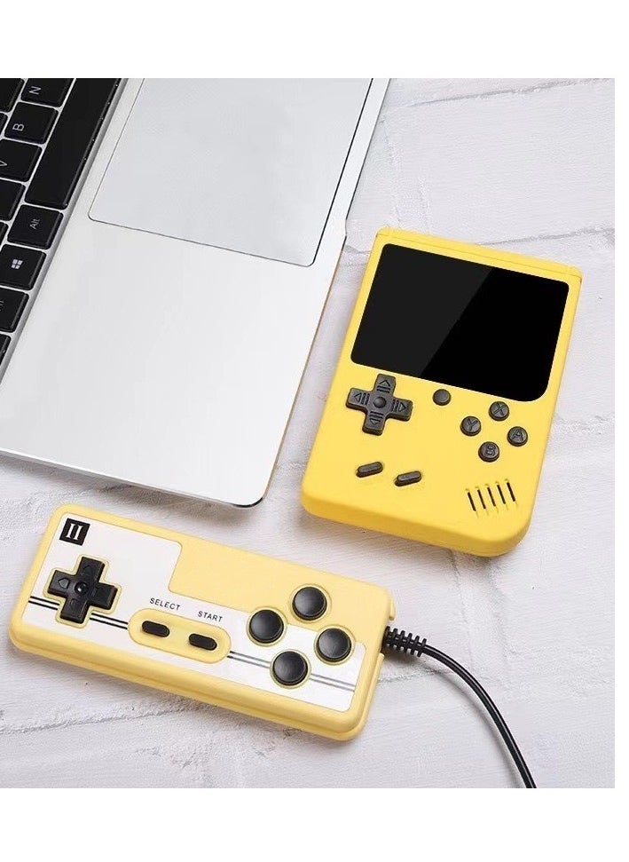 Retro Handheld Game Console with Gamepad,Gameboy Color with 500 Classic Games,Video Gaming Support for Connecting TV & Two Players