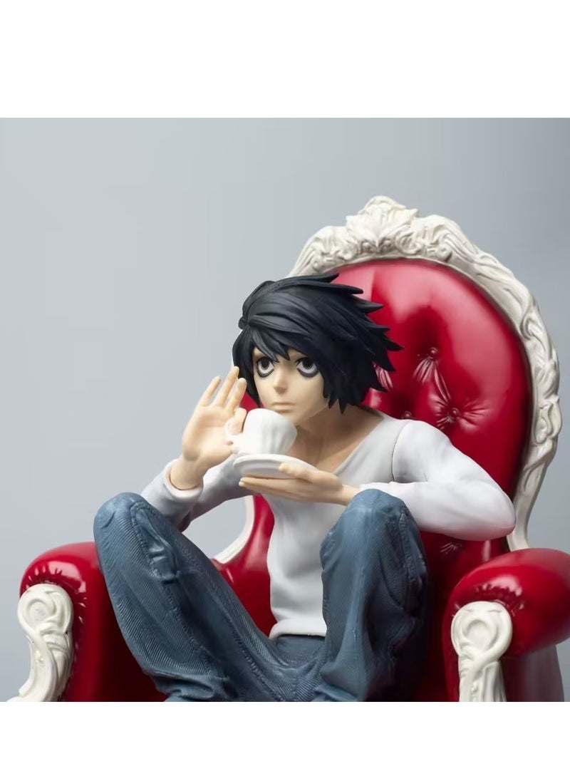 Super Size 24*35*12CM Death Note L Sofa Drink Coffee