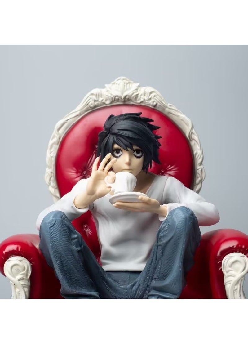 Super Size 24*35*12CM Death Note L Sofa Drink Coffee