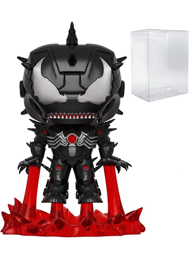 POP Marvel: Venom - Venomized Iron Man Funko Vinyl Figure (Bundled with Compatible Box Protector Case)