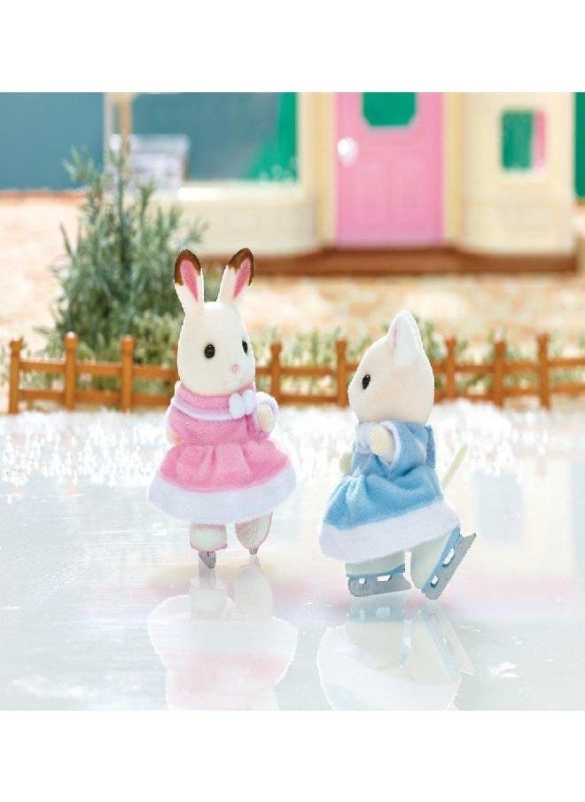 Calico Critters Ice Skating Friends