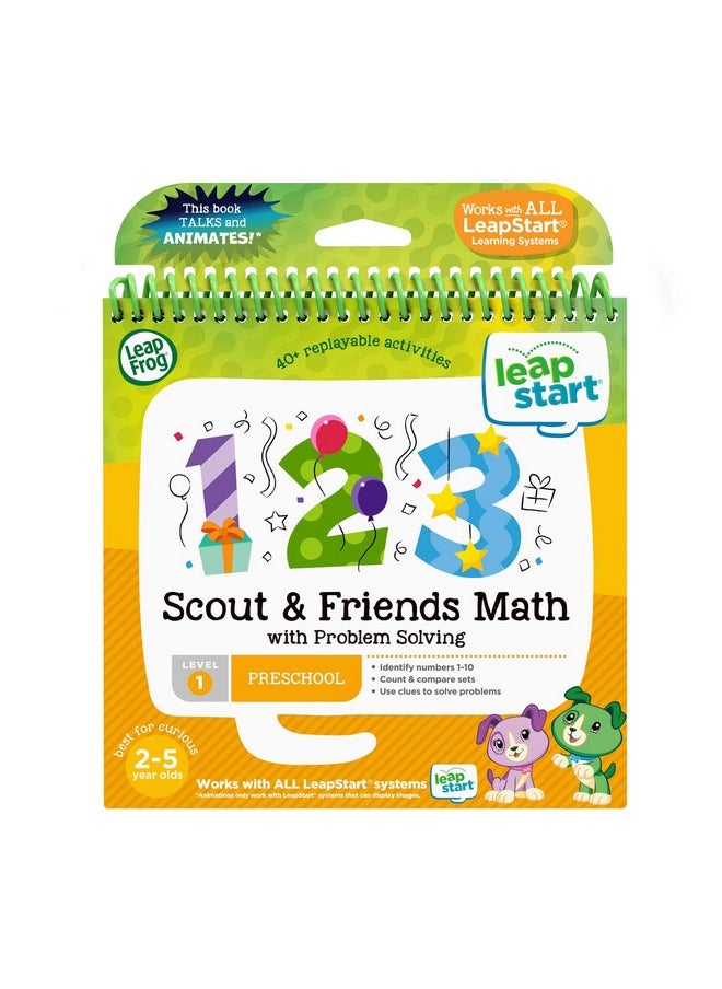 LeapFrog LeapStart 3D Scout & Friends Math Book