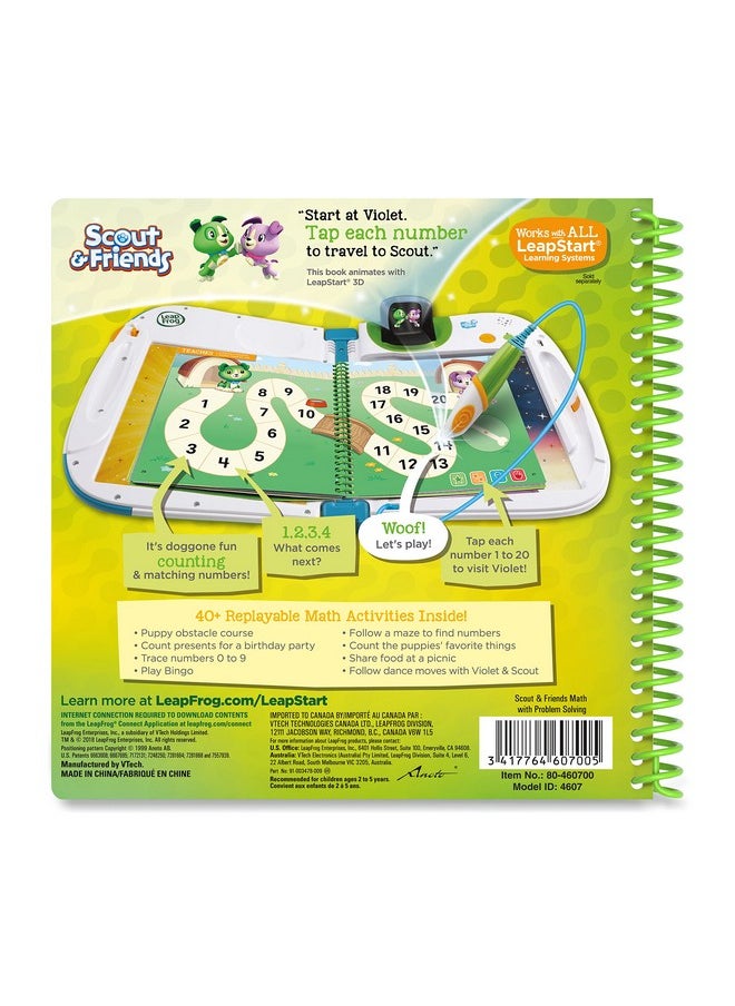 LeapFrog LeapStart 3D Scout & Friends Math Book