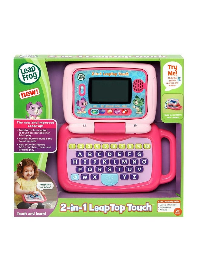 LeapFrog 2-in-1 LeapTop Touch, Pink