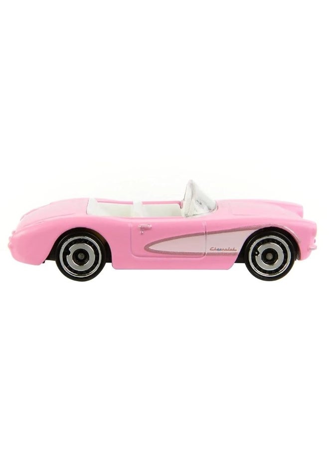 Hot Wheels 1956 Corvette, Barbie The Movie [Pink] Long Card