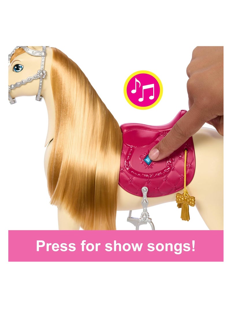 Barbie Mysteries The Great Horse Chase Dance And Show Horse - Cheval