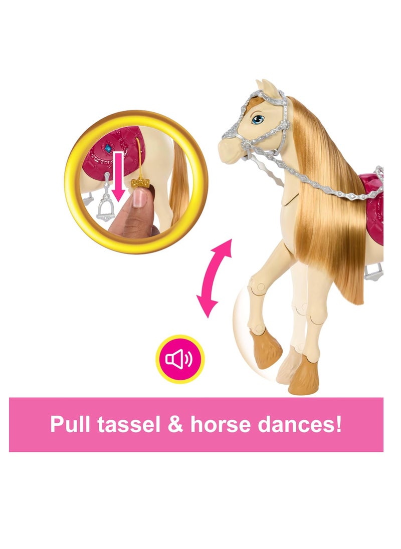 Barbie Mysteries The Great Horse Chase Dance And Show Horse - Cheval