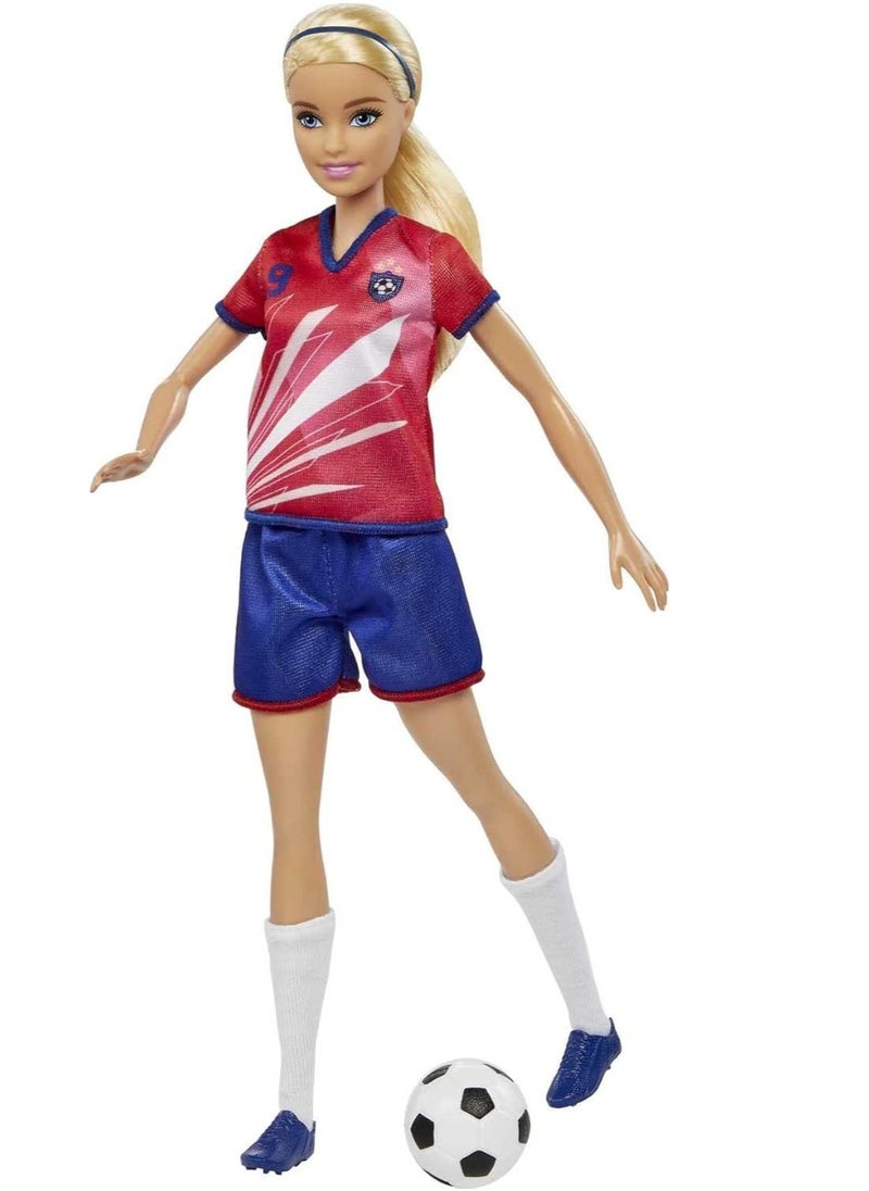 Barbie Soccer Doll