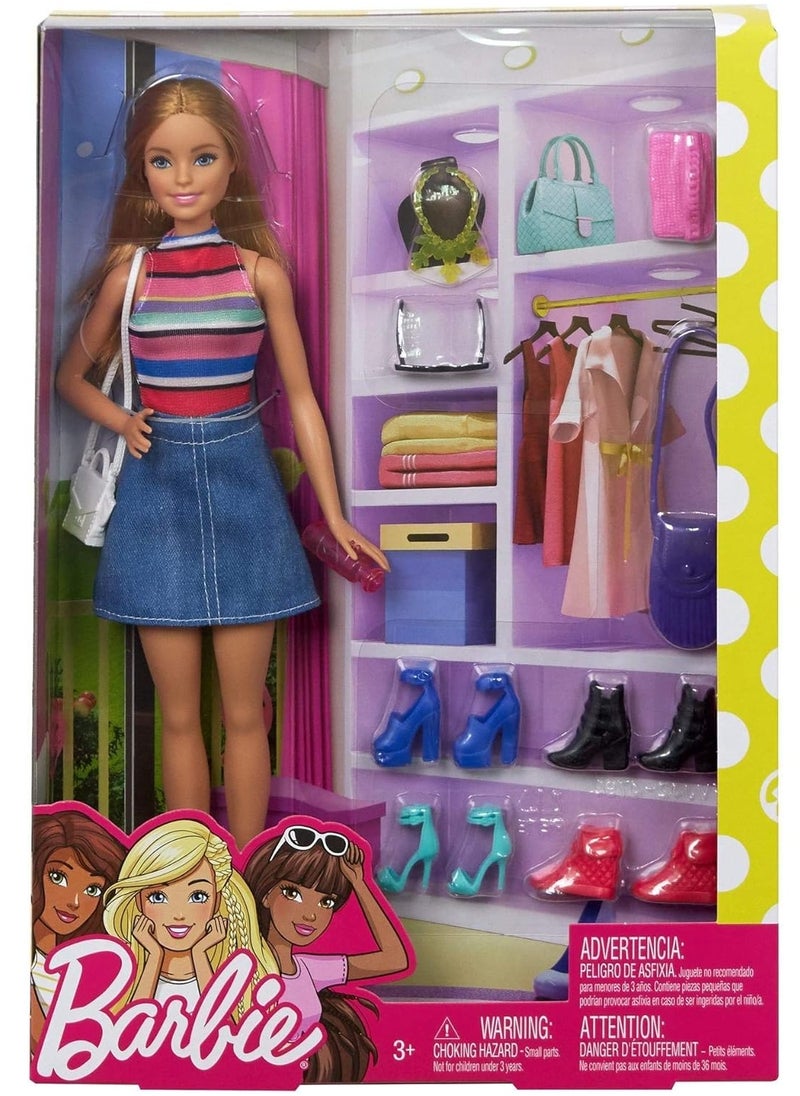 Barbie Doll And Accessories Playset