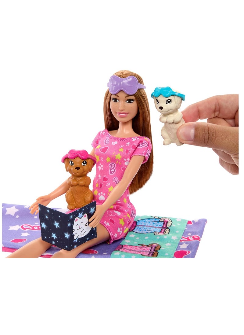 Barbie Puppy Slumber Party Playset