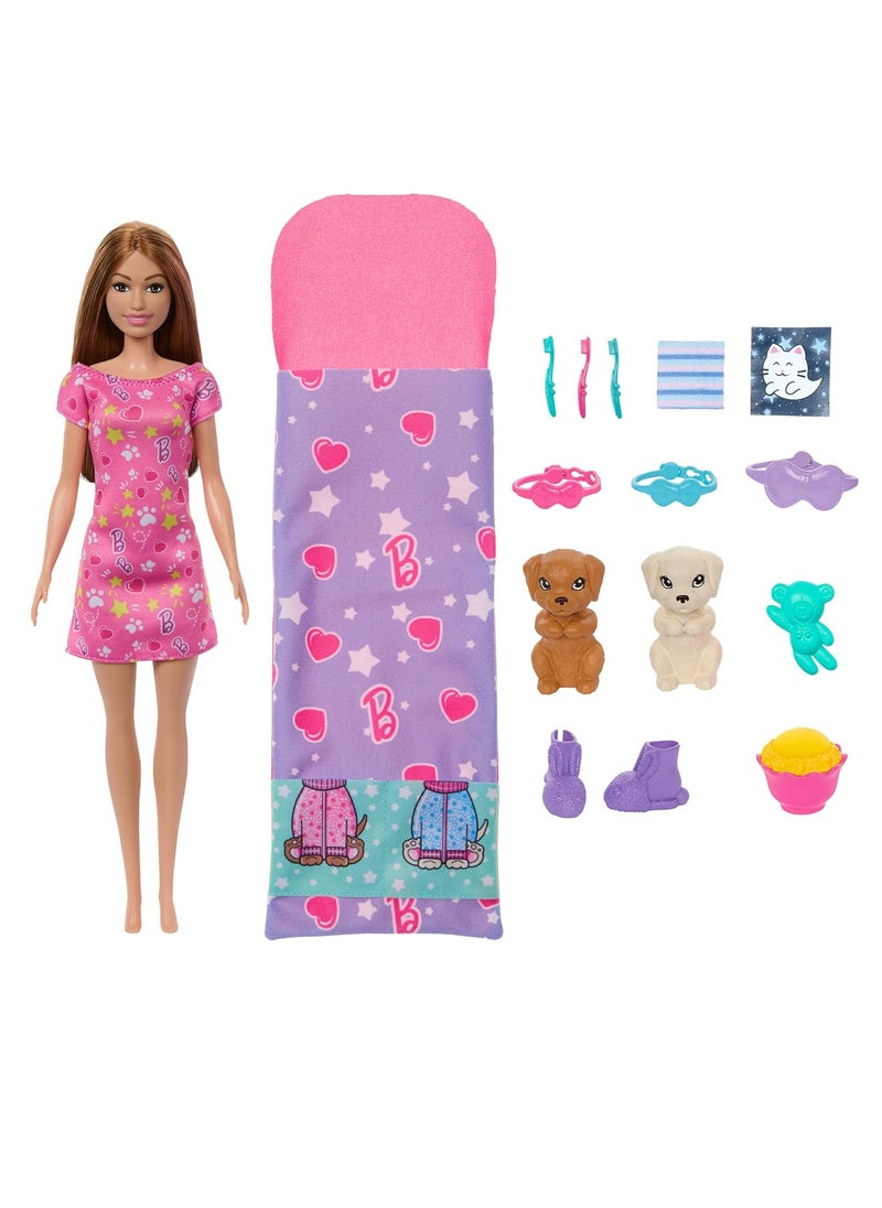 Barbie Puppy Slumber Party Playset