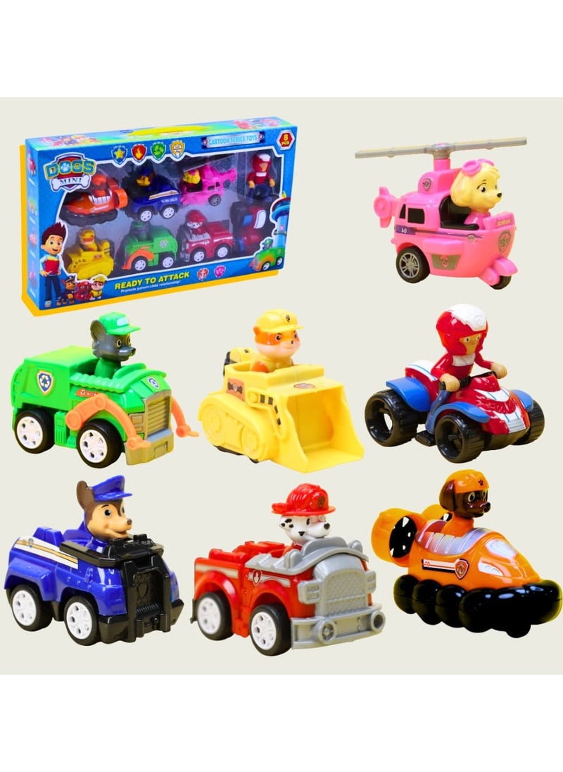 CAR TOY SET FOR KIDS 8 PCS