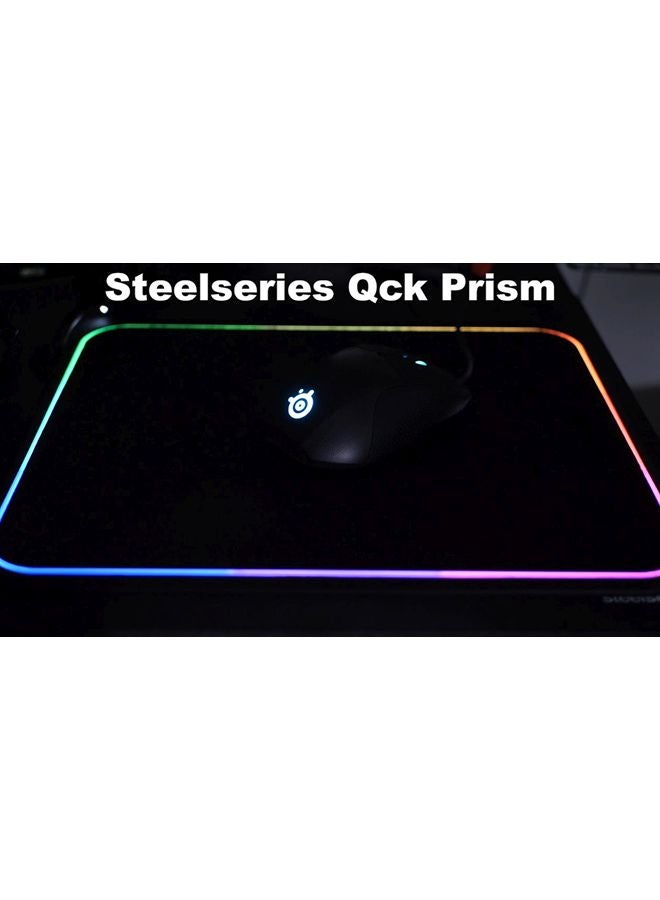 Qck Prism Cloth - Medium RGB Mouse Pad