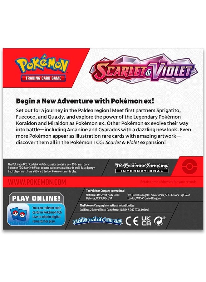 Pokémon TCG: Scarlet & Violet Booster Display Box (36 Packs)