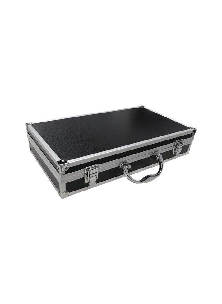 Wireless microphone carrying bag storage compartment mixer accessories Colour:Black