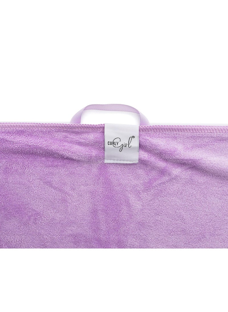 Curly Girl Microfiber Hair Towel - Anti-Frizz, Absorbent, Fast Drying - for Curly Hair - Microfiber Hair Towel for Curly Hair