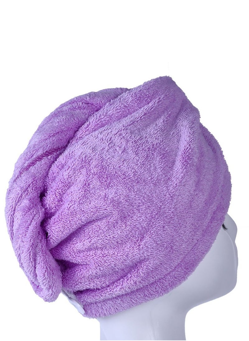 YYXR Microfiber Hair Drying Towel Ultra Absorbent Twist Hair Turban Drying Cap Hair Wrap