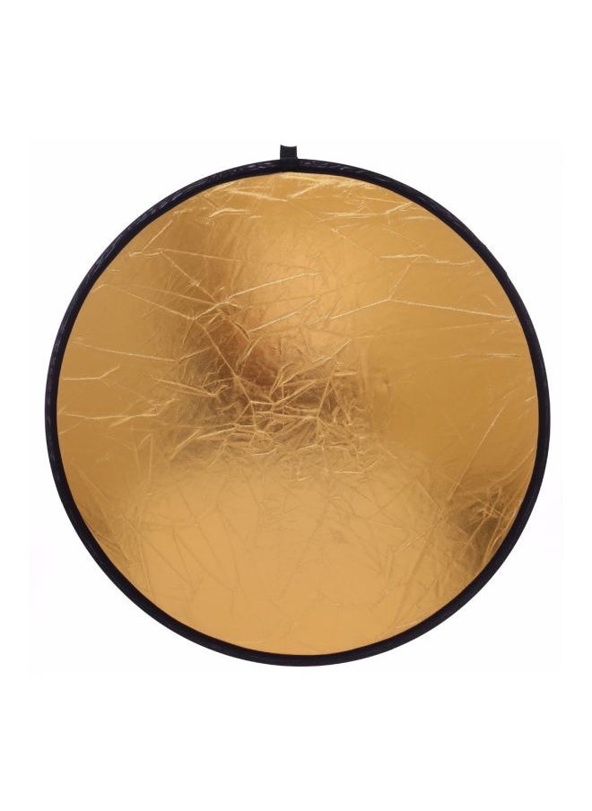 5-In-1 Multi Reflector With Bag 32inch Clear/Black/Gold