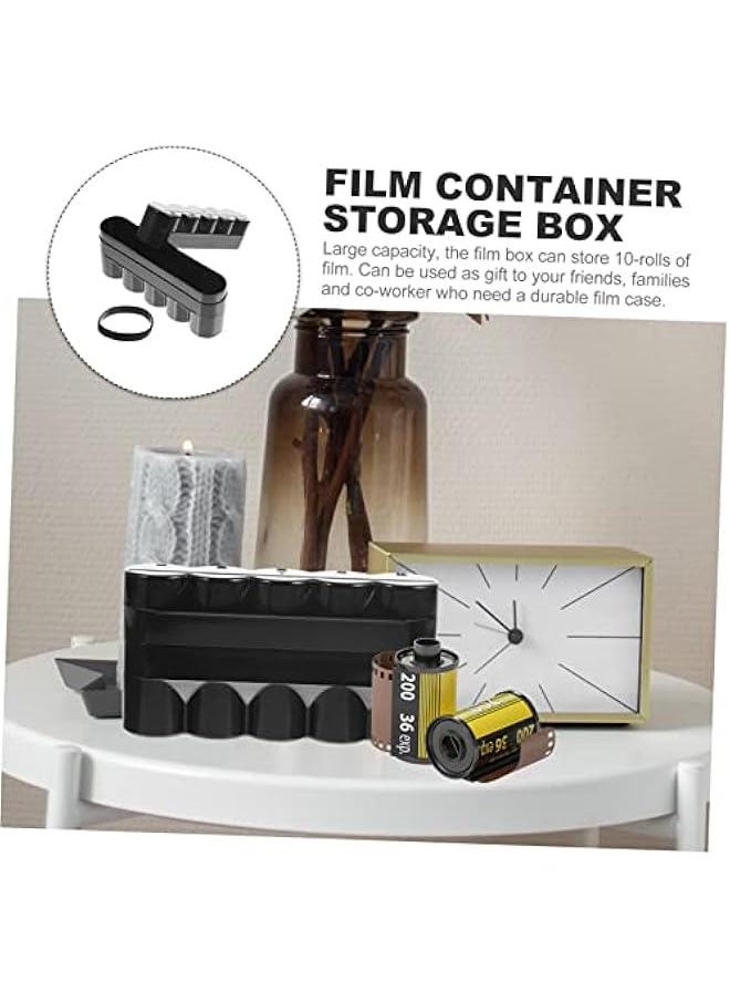 Box Film Storage Box Film Canisters Protective Case Hard Case for Film Empty Film Canisters Camera Reel Canisters Empty Carrier Film Canisters Holder Film Simple Case Film Holder