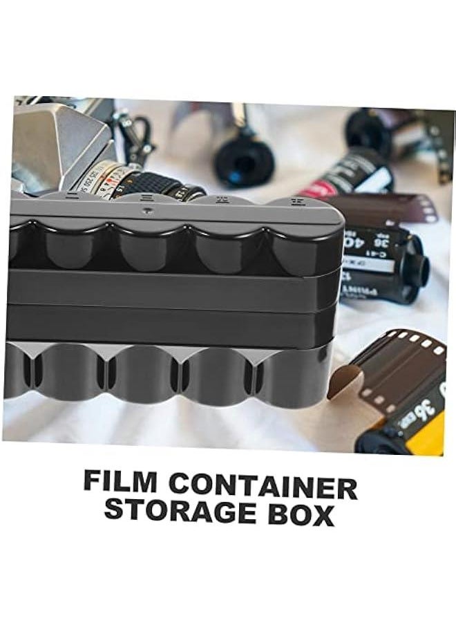 Box Film Storage Box Film Canisters Protective Case Hard Case for Film Empty Film Canisters Camera Reel Canisters Empty Carrier Film Canisters Holder Film Simple Case Film Holder