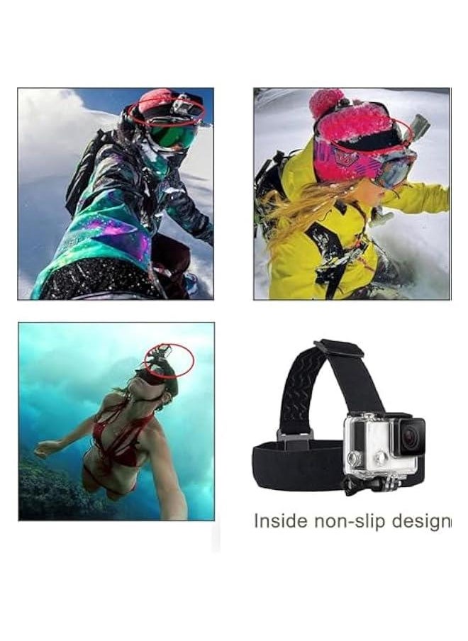 Head Strap Mount for ALL GoPro HERO Cameras + an  Microfiber Cloth