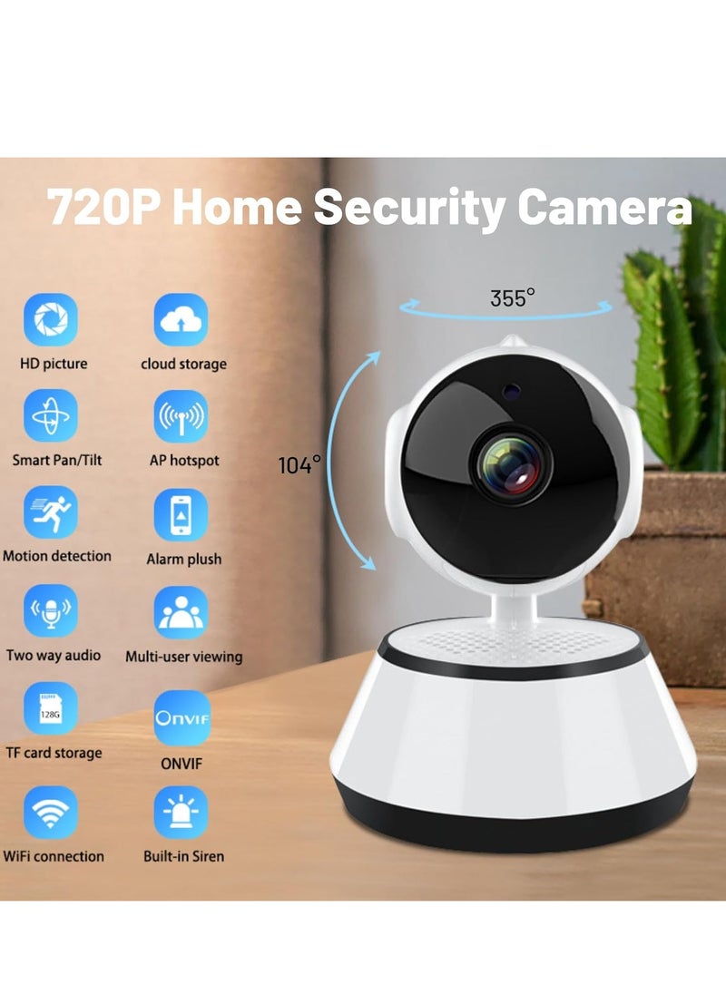 Indoor Surveillance Camera – 24/7 Monitoring with V380 PRO, Night Vision, 2-Way Talk, Secure Storage & App Control