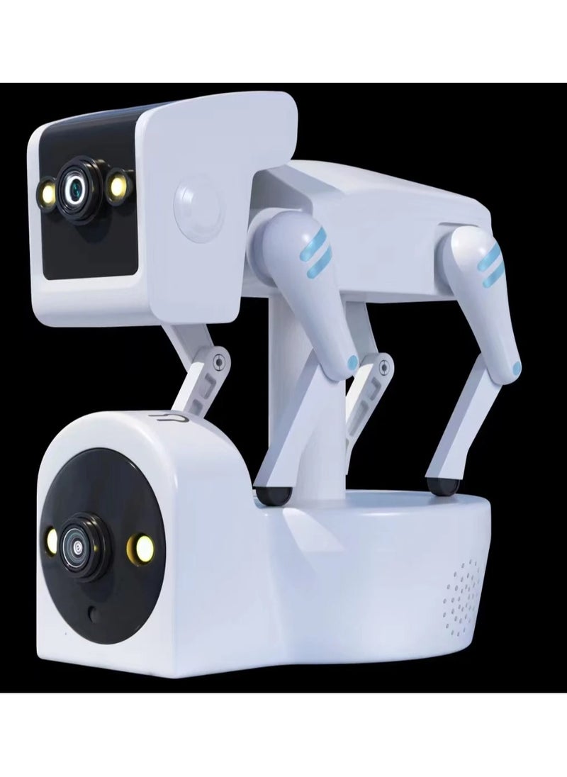 Wifi Camera with 3MP HD 1080P Night Camera Monitoring Robot Dog Shaped