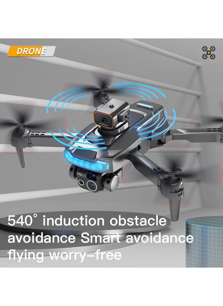 P15 Pro Drone - 4K/8K GPS HD Aerial Photography Brushless Obstacle Avoidance Dual Camera Remote Control Aircraft Toys 5000M