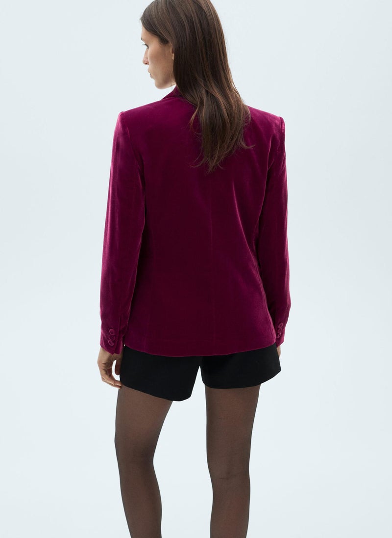 Velvet Blazer