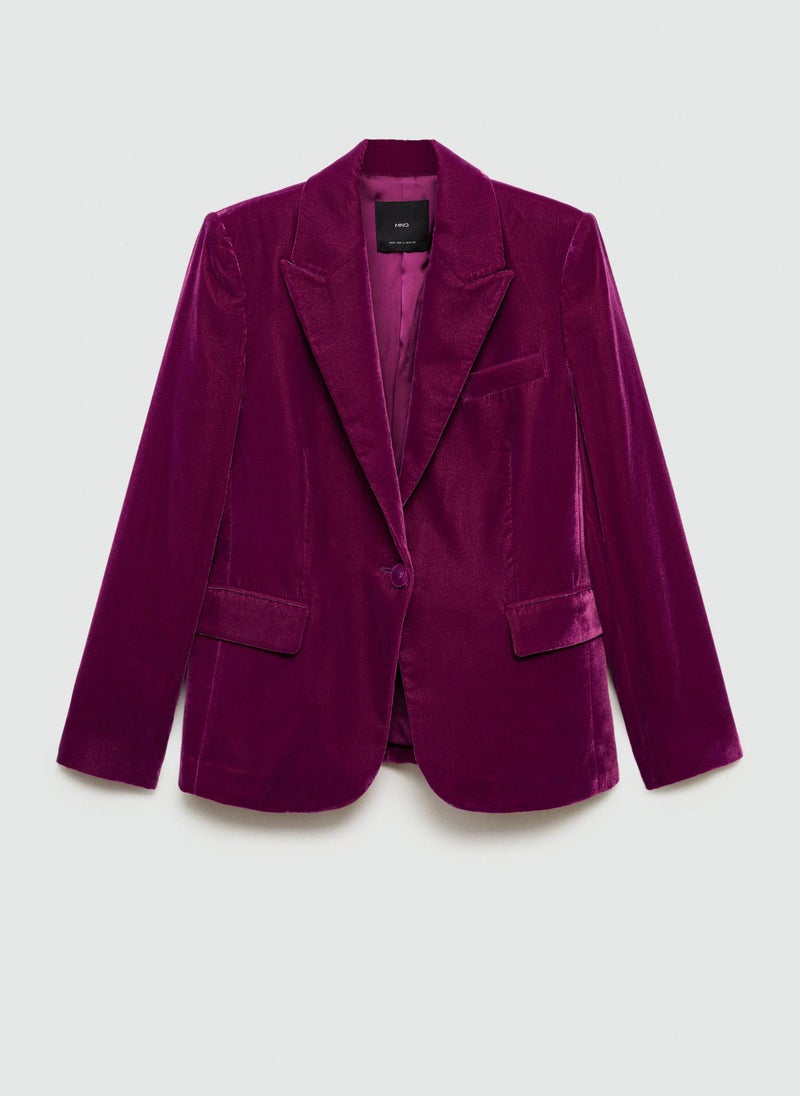 Velvet Blazer