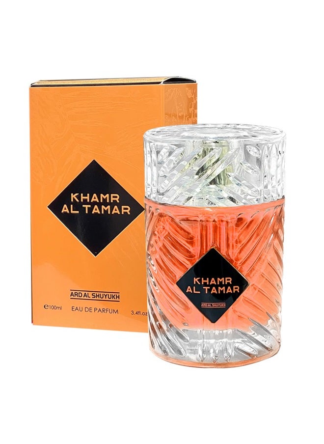 Khamr Al Tamar Perfumes for Men and Women - Unisex Arabic Perfume, 100ml