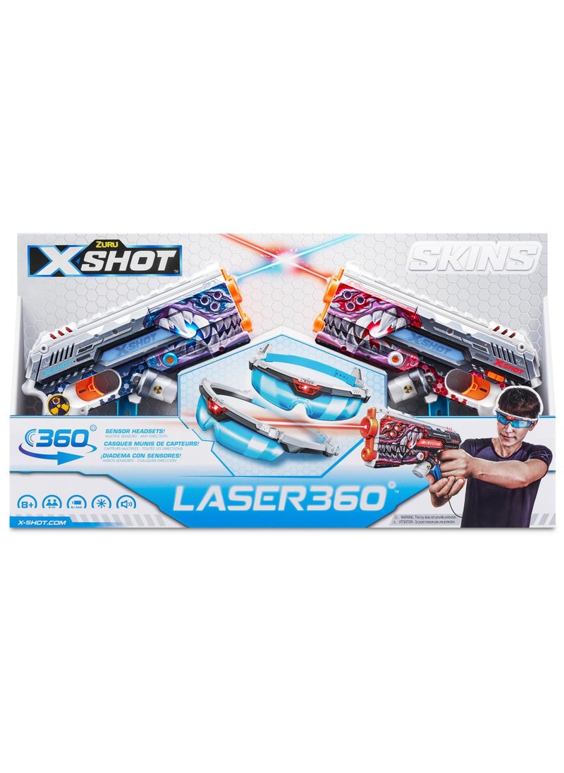 Skins Laser 360 laser shooting set