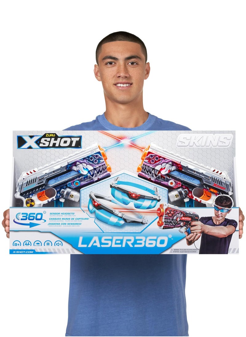 Skins Laser 360 laser shooting set