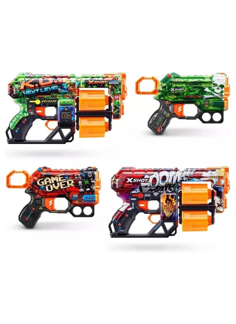 Mix Combo 2 Pack Dread and 2 Pack Menace