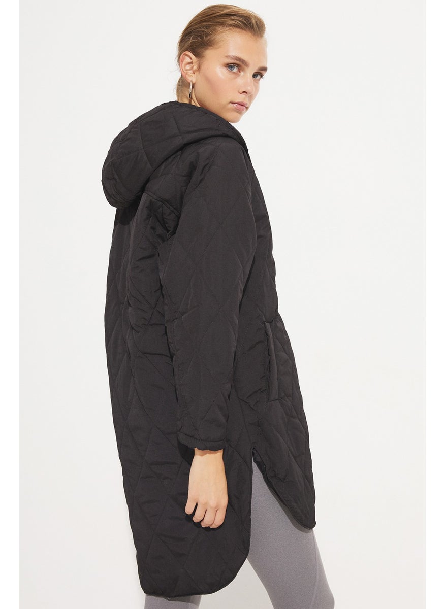 Hooded Quilted Coat