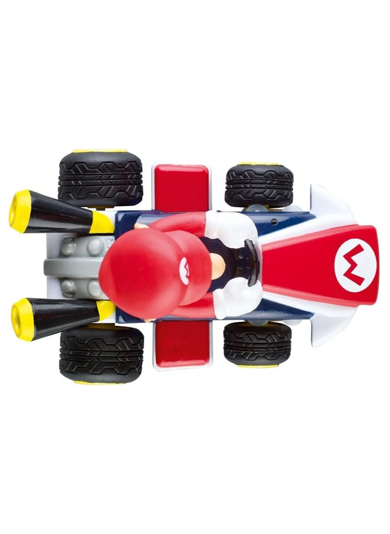 Kart Mini RC, Mario, Red | 2.4 GHz Remote Control Toy | High-speed racing fun for kids | Precise steering, turbo speed, and eco-friendly packaging | Ideal for ages 6+