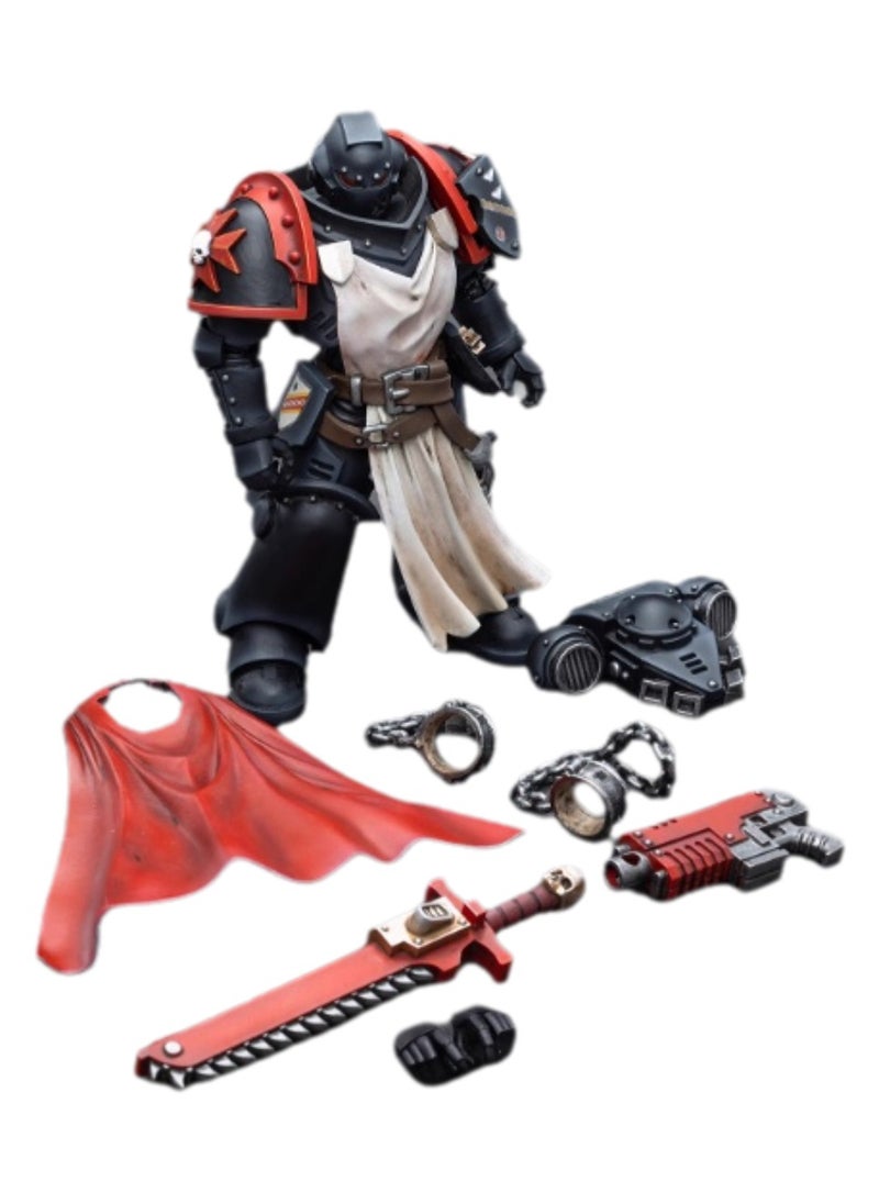 JOYTOY Warhammer 40,000 Action Figure, Primaris Sword Brotherhood Hammond, 4.7 Inch 1/18 Warhammer 40K Series Model, Unisex, Adult, New Year Festival, Birthday Gift, Suitable for Children 15 Years Old and Above