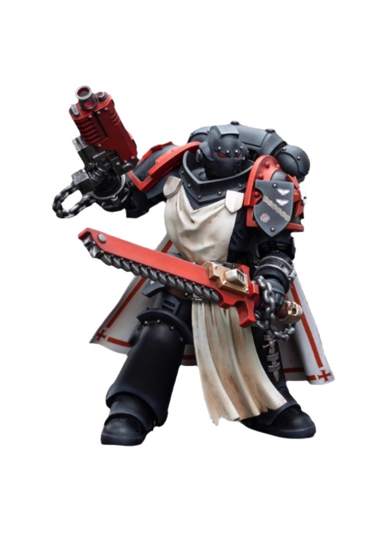 JOYTOY Warhammer 40,000 Action Figure, Primaris Sword Brotherhood Hammond, 4.7 Inch 1/18 Warhammer 40K Series Model, Unisex, Adult, New Year Festival, Birthday Gift, Suitable for Children 15 Years Old and Above