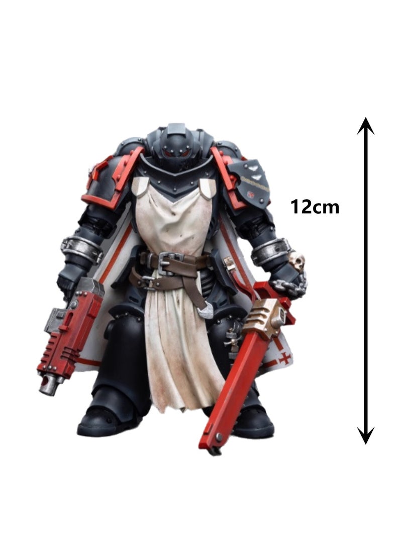 JOYTOY Warhammer 40,000 Action Figure, Primaris Sword Brotherhood Hammond, 4.7 Inch 1/18 Warhammer 40K Series Model, Unisex, Adult, New Year Festival, Birthday Gift, Suitable for Children 15 Years Old and Above