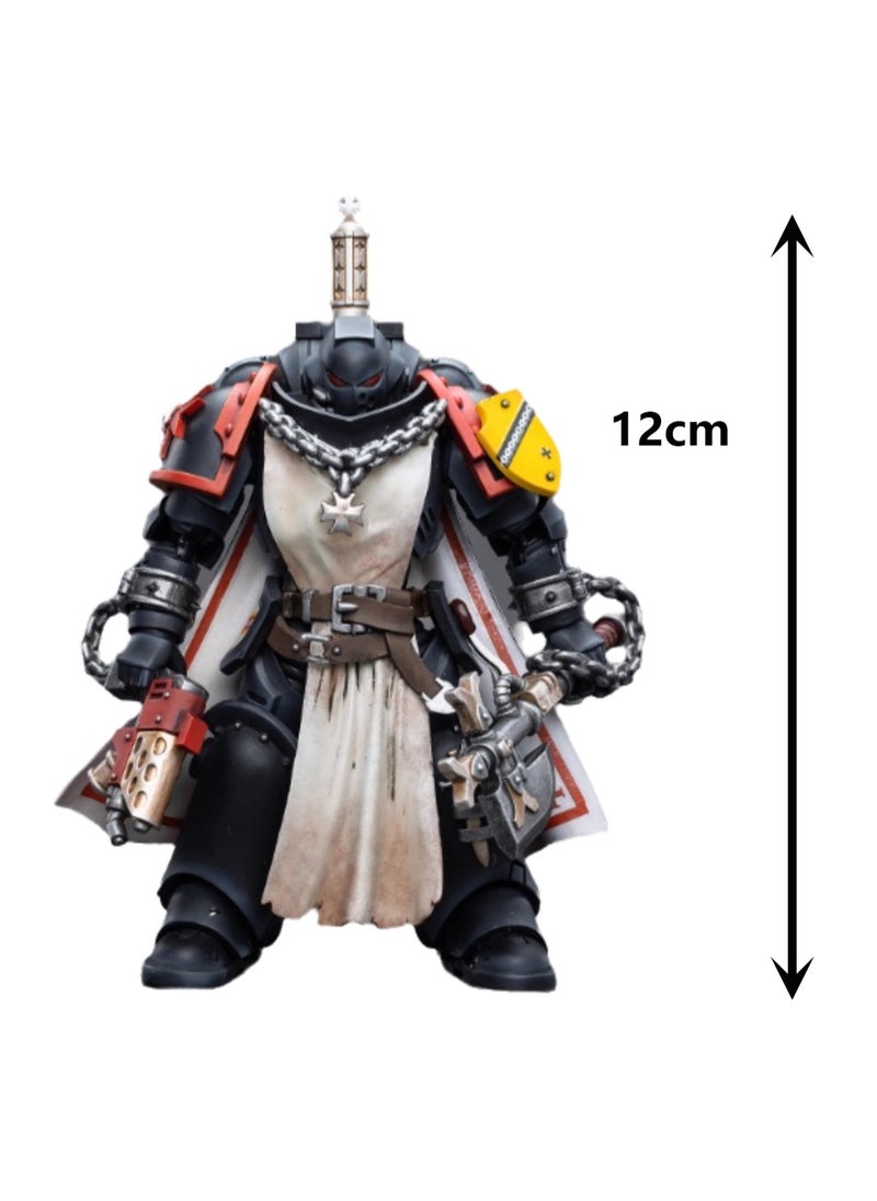 JOYTOY Warhammer 40,000 Action Figure, Primaris Brotherhood of the Holy Sword Granbetus, 4.7 Inch 1/18 Warhammer 40K Series Model, Unisex, Adult, New Year Festival, Birthday Gift, Suitable for Children 15 Years Old and Above