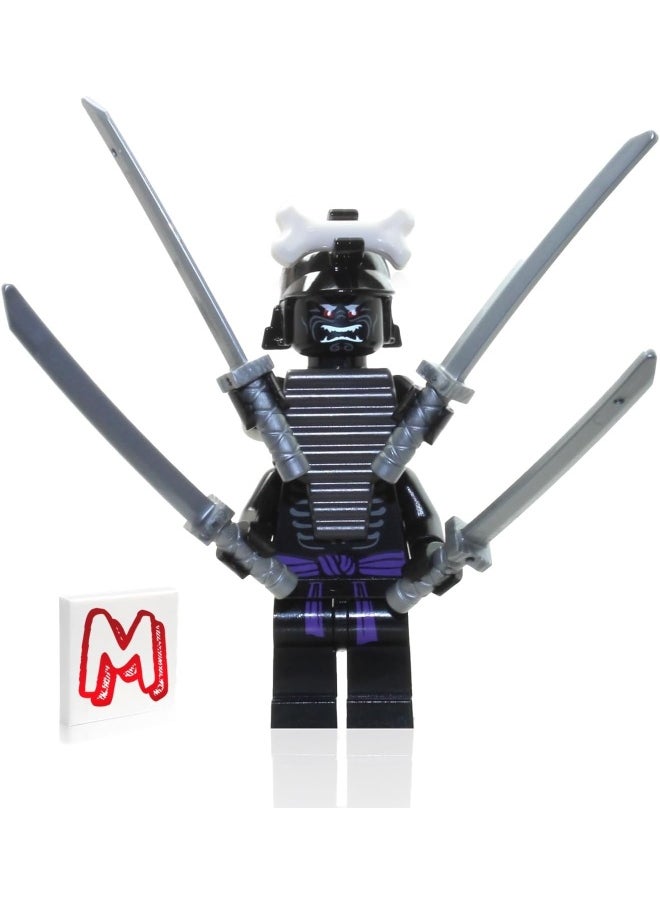 LEGO Ninjago Legacy MiniFigure - Lord Garmadon (with Four Arms and 4 Swords)