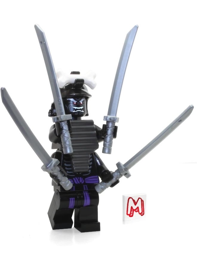 LEGO Ninjago Legacy MiniFigure - Lord Garmadon (with Four Arms and 4 Swords)