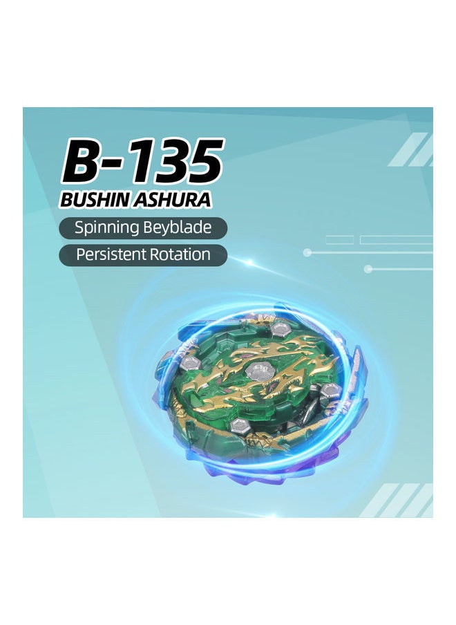 Beyblade Burst GT Booster B-135 Bushin Ashura High Performance Battling Top Set Launcher 26.2x4.6x18cm