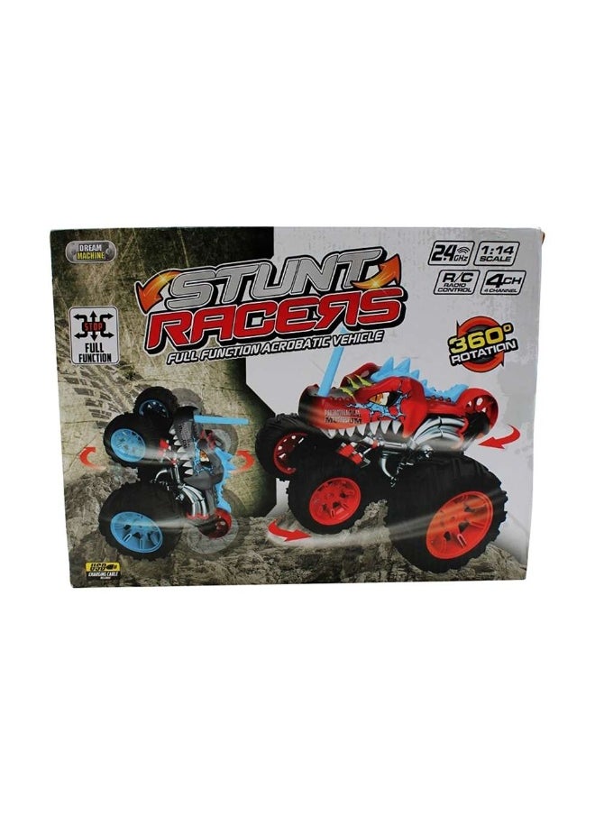 Dream Machine Stunt Racers Full-Function 2.4 GHz RC Acrobatic Vehicle (1:14, Assorted)