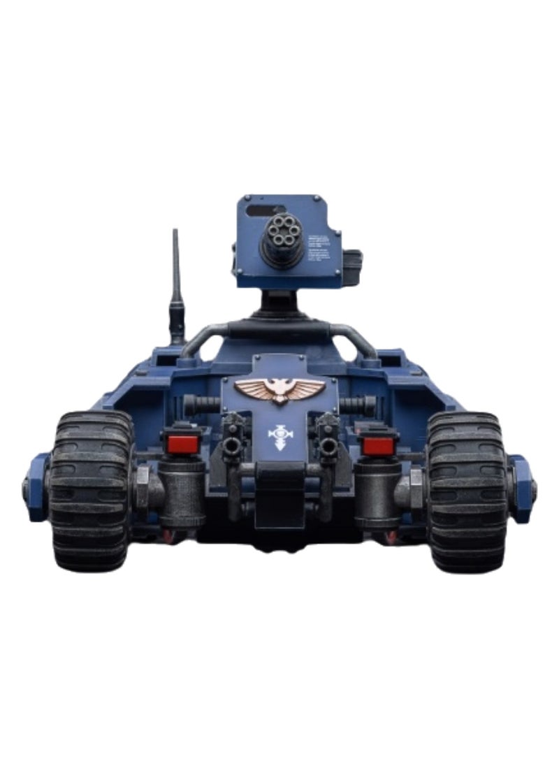 JOYTOY Dark Source Warhammer 40K Ultramarine Invader All Terrain Vehicle (ATV) Model Unisex Adult New Year Festival Birthday Gift Suitable for Children 15 Years Old and Over (Does Not Include Soldiers)