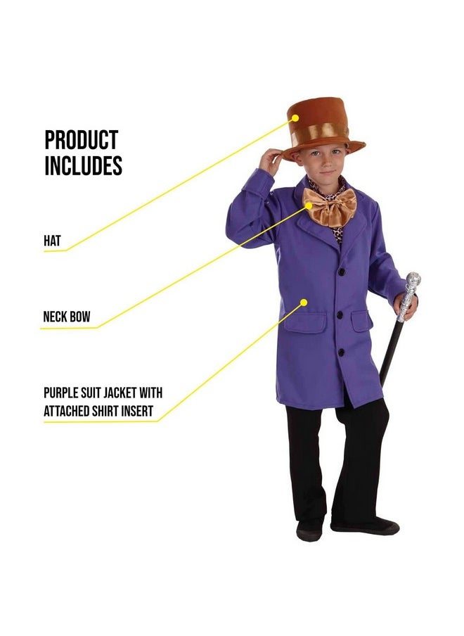 Kids Chocolate Factory Costume Kids Kids Chocolate Worker Costume Boys Book Character Costume For Kids Xlarge