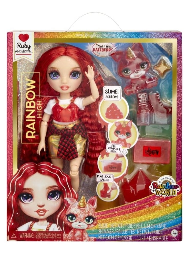 Rainbow High Classic Fashion Doll - Ruby Anderson