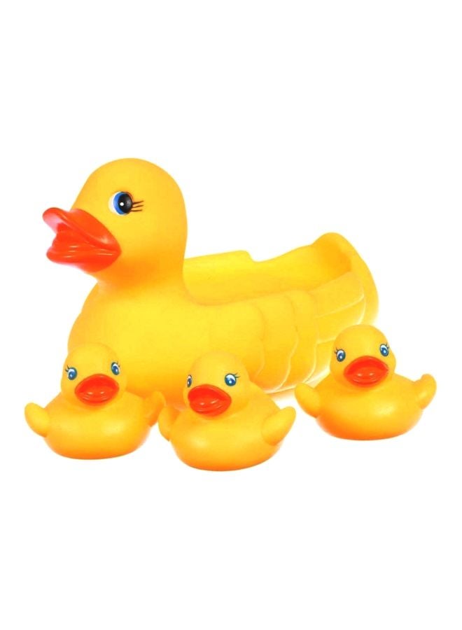 4-Piece Duck Bath Toy