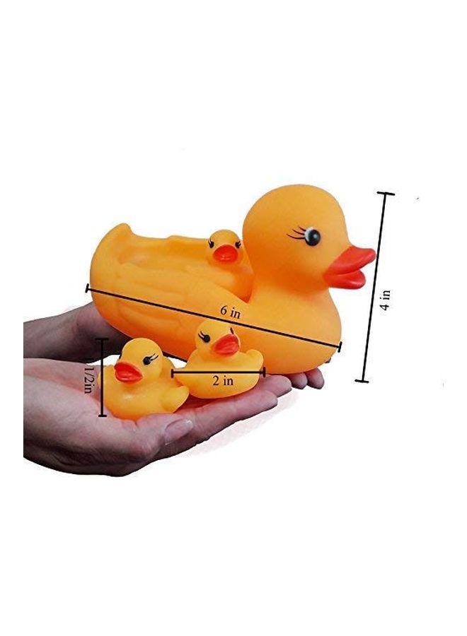 4-Piece Duck Bath Toy