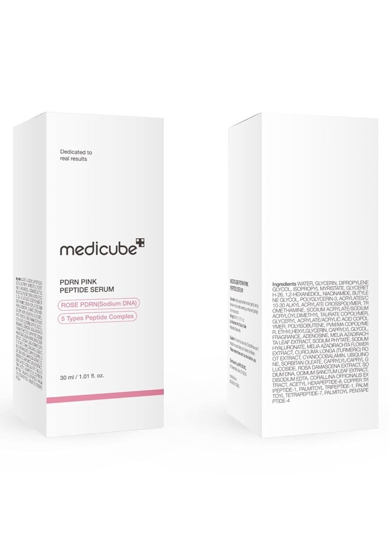 Medicube Rose PDRN Pink Peptide Serum, 30ml